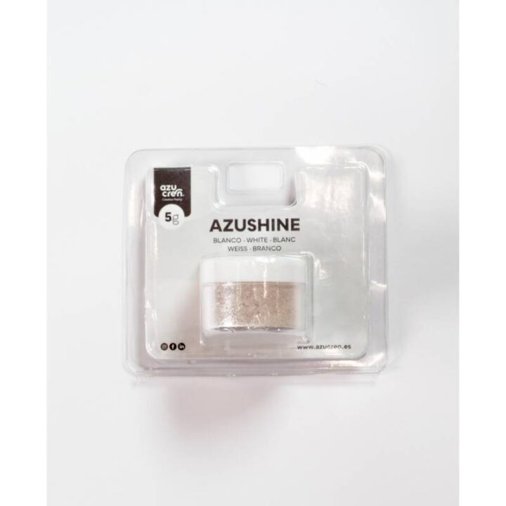 Purpurinas comestíveis Azushine BRANCAS 5g