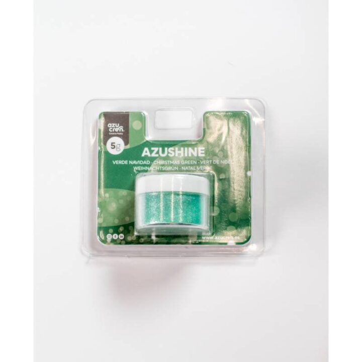 Purpurinas comestíveis Azushine verde 5g