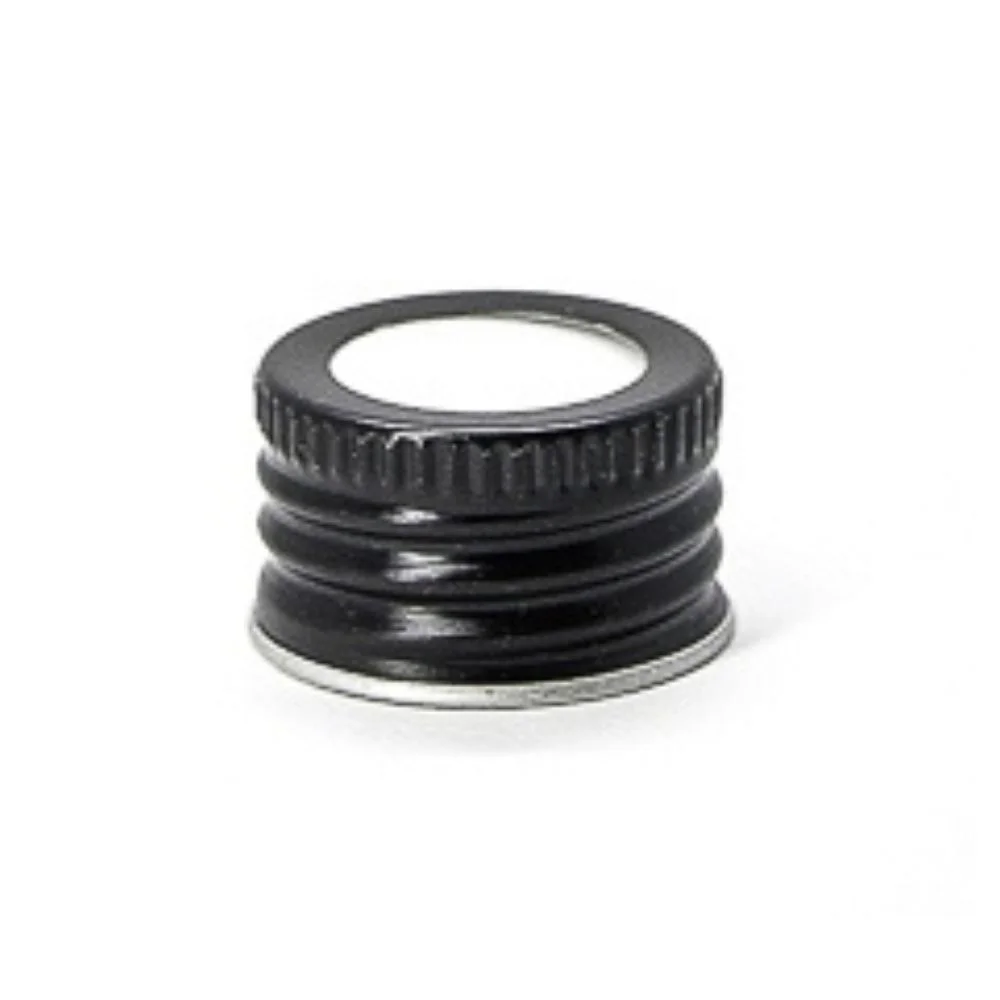 TAMPA METAL 24/410MM C/ FURO PRETA