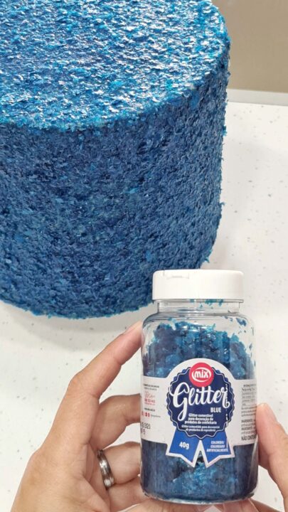 GLITTER 100% comestível 40g – SKY - Image 3