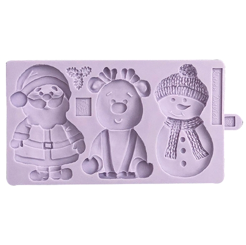 Molde Pai Natal, boneco de neve e rena | SM-2603