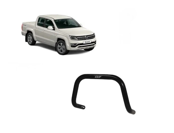 Para-Choque Impulsão Sem Chapa Amarok 2017 A 2021 Preto Exceto Com Sensor (62016)