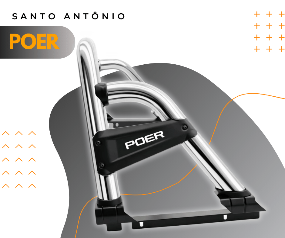 Santo Antônio Cromado GWM Poer P30 2025 e 2026 (T6254C)