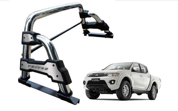Santo Antonio L200 Triton ST-R Esportivo Cromado com barra 2007 até 2016 (T7151C)