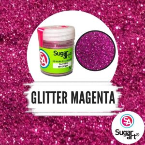 Glitter Sugar Art – Magenta – 5gr