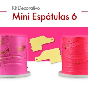 Kit decorativo mini espátulas 6