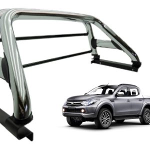 Santo Antonio L200 Triton Duplo Cromado com barra 2017 2018 2019 2020 (T7401C)