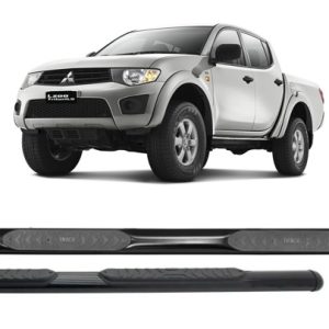 Estribo L200 (L-200) Triton Oblongo Preto 2007 até 2016 (T7030P)